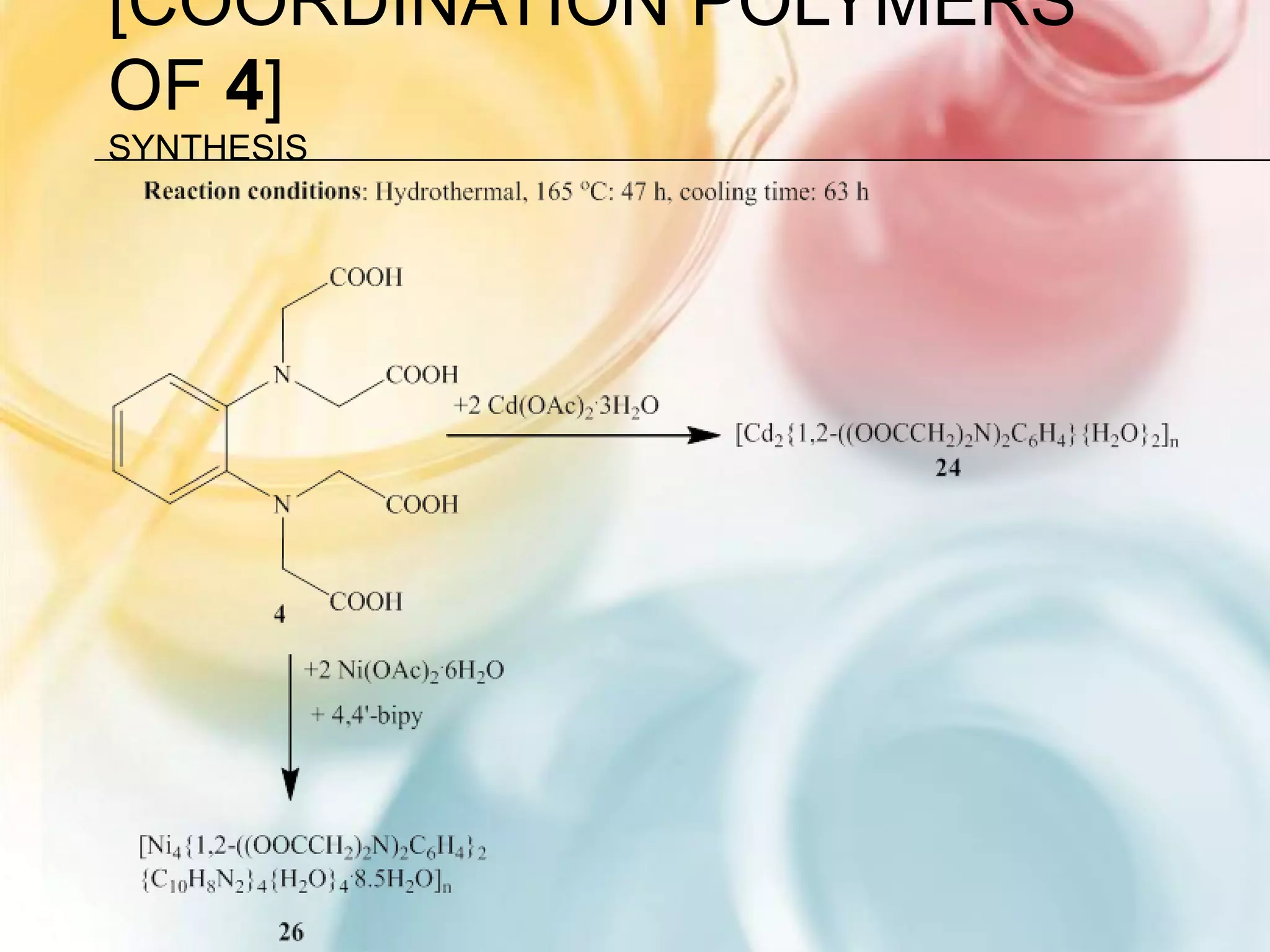 Coordination Polymers of Polycarboxylates: Design, Synthesis and ...