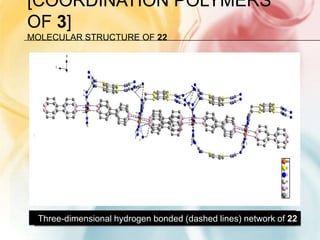 Coordination Polymers of Polycarboxylates: Design, Synthesis and ...
