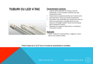 Prezentare V-TAC LED Romania - www.vtacled.ro