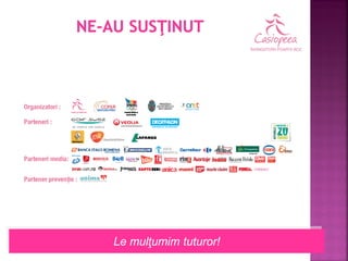 Le mulţumim tuturor! 