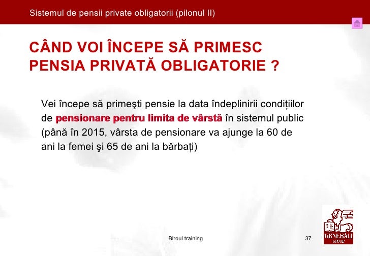 Prezentare Pensii Private Obligatorii