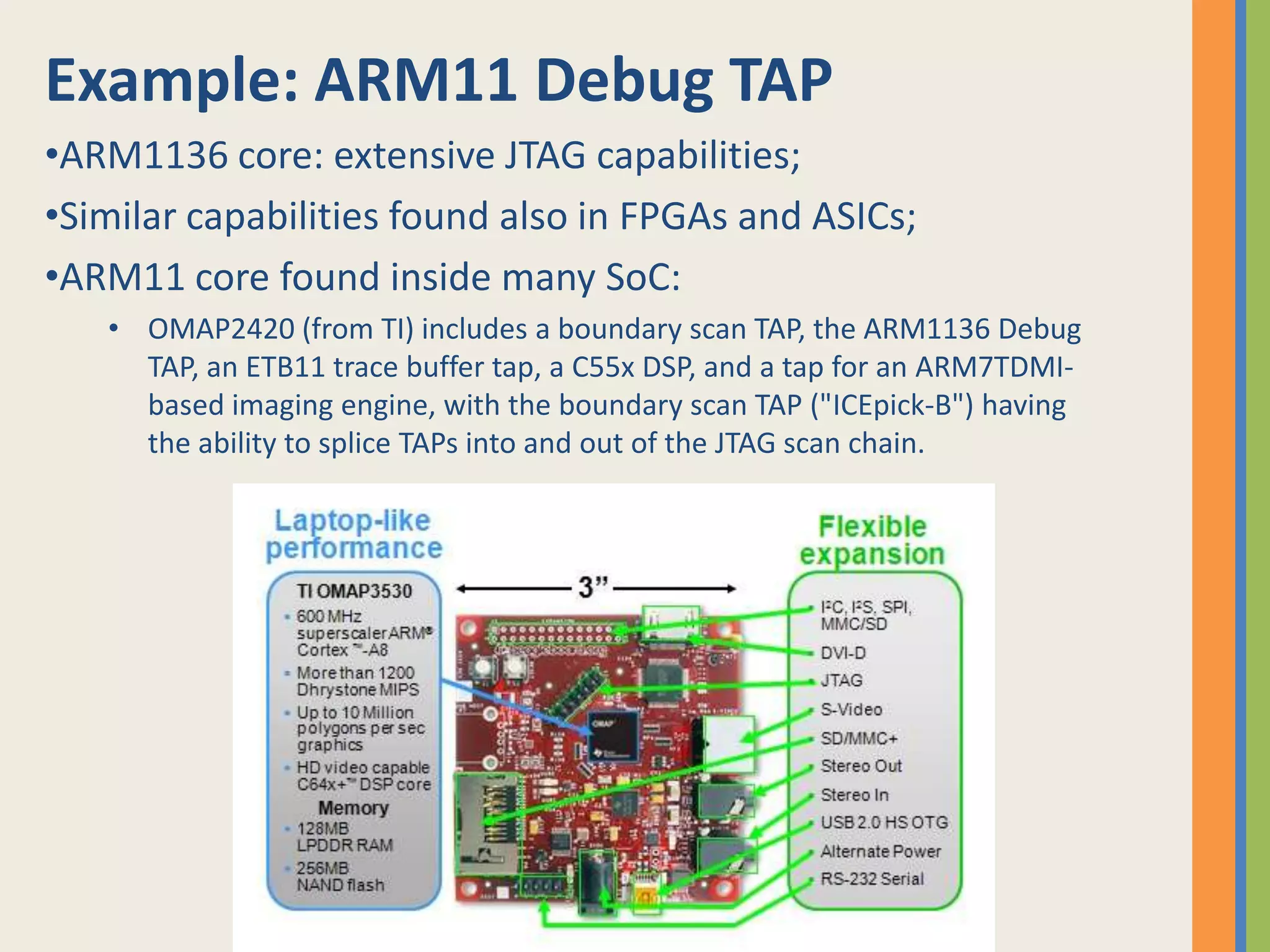 JTAG adapter: at least level shifting, galvanic isolation