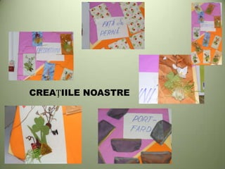 CREAȚIILE NOASTRE
 
