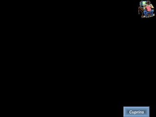 Software
• Sub denumirea de software se regăseşte orice succesiune de instrucţiuni care ii spune calculatorului
ce anume trebuie să facă şi cum.
Exista două mari categorii de software :
• software de sistem, cuprinde instrucţiuni de nivel inferior care interacţionează cu calculatorul la
nivel de cod maşină. În această categorie se încadrează sistemele de operare, compilatoarele şi
diferitele programe utilitare care gestionează resursele calculatorului,
• software de aplicaţii, cuprinde programele destinate utilizării, care se lansează şi rulează pe suportul
oferit de sistemul de operare.
– Sisteme de operare: Sistemul de operare este cel mai important program care rulează pe un
calculator. Fiecare calculator trebuie să dispună de un sistem de operare pentru a putea rula alte
aplicaţii. Sistemul de operare execută sarcini de bază, cum ar fi: recunoaşterea datelor de intrare
de la tastatură, trimiterea datelor de ieşire la monitor, gestionarea fişierelor şi directoarelor pe
disc (redenumire, mutare în alta locaţie, copiere, ştergere), controlul dispozitivelor periferice
(imprimantă etc.).
• În cazul reţelelor de calculatoare, sistemul de operare are responsabilităţi suplimentare, cum ar fi:
evitarea interferenţei între utilizatorii care folosesc anumite aplicaţii în acelaşi timp, securitatea
sistemului, asigurarea accesului la sistem doar utilizatorilor autorizaţi, nivele de acces etc.
• Sistemul de operare oferă o platformă software pe care pot rula alte programe, numite aplicaţii, fără
ca acestea să ştie ceva despre caracteristicile tehnice ale componentelor calculatorului. Cele mai
populare sisteme de operare pentru calculatoarele personale sunt: DOS, OS/2, Windows, Linux.
• Utilizatorul interacţionează cu sistemul de operare printr-un set de comenzi. Comenzile sunt
acceptate şi executate de procesorul de comenzi sau de interpretorul liniei de comandă. Acest lucru
se întâmplă în sisteme de operare în care comenzile se dau în linia de comandă, cum este de exemplu
DOS. În sistemele care funcţionează pe baza unei interfeţe grafice bogate şi „prietenoase”, cum este
Windows, executia unei comenzi se lansează prin selectarea cu mouse-ul a obiectului dorit pe ecran,
care replrezintă o aplicaţie.
Cuprins
 