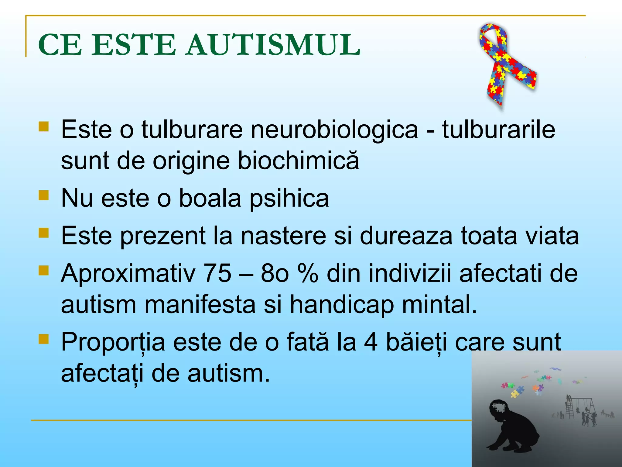 Prezentare autism | PPT