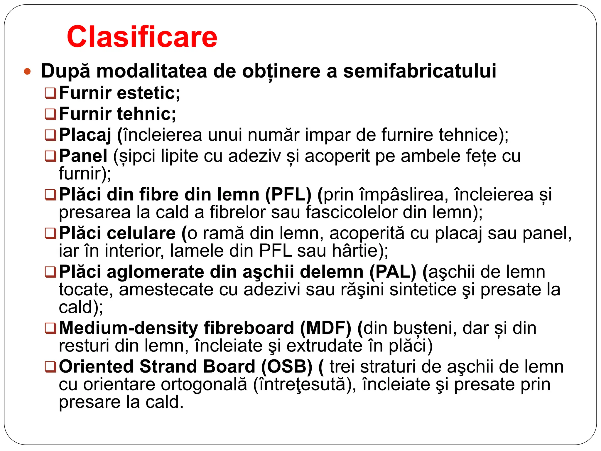 Materii prime si materiale lemnose: clasificare, proprietati si domenii ...