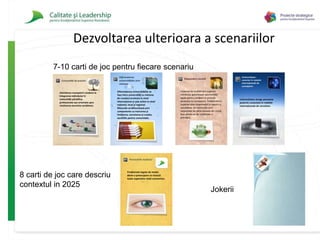 Capabil sa fundamenteze decizii din prezent.