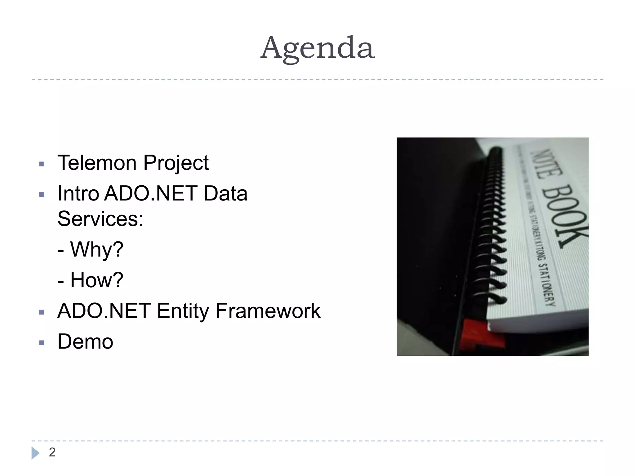 Agenda2Telemon Project