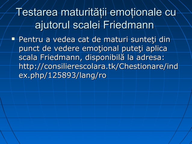 Prezentare emotii