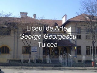 Liceul de Arte
George Georgescu
Tulcea

 