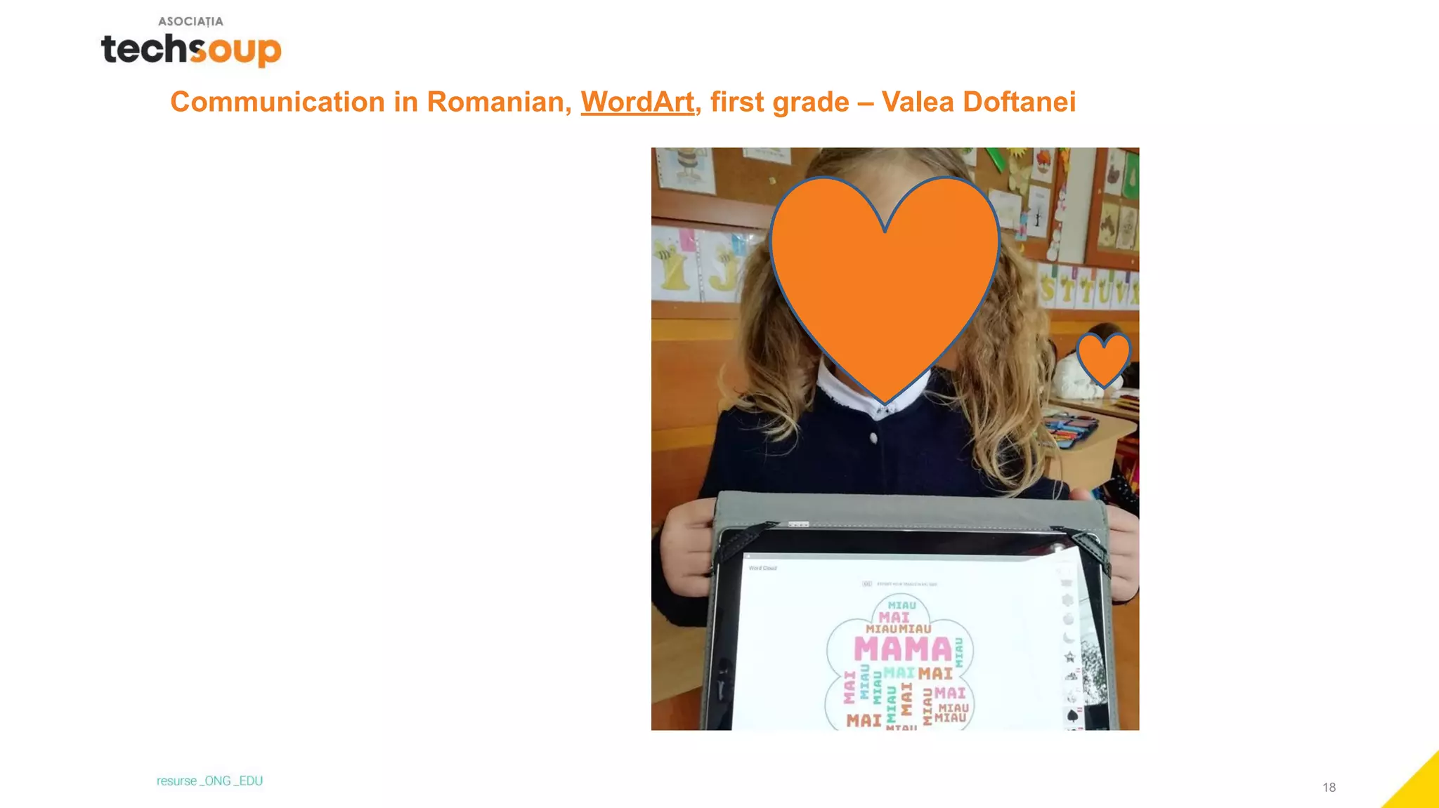 18
Communication in Romanian, WordArt, first grade – Valea Doftanei
 