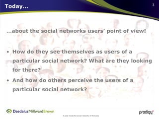 A peek inside the Social Networks in Romania Slide 3
