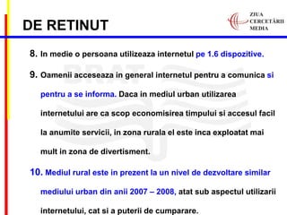 Prezentare ZCM 2015 - Internet Rural