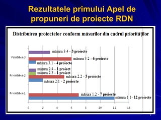 Rezultatele primului Apel de propuneri de proiecte RDN 