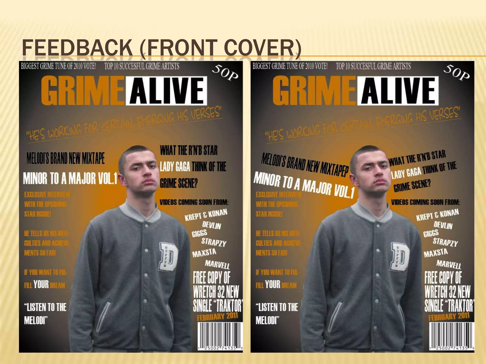 Feedback (front cover)