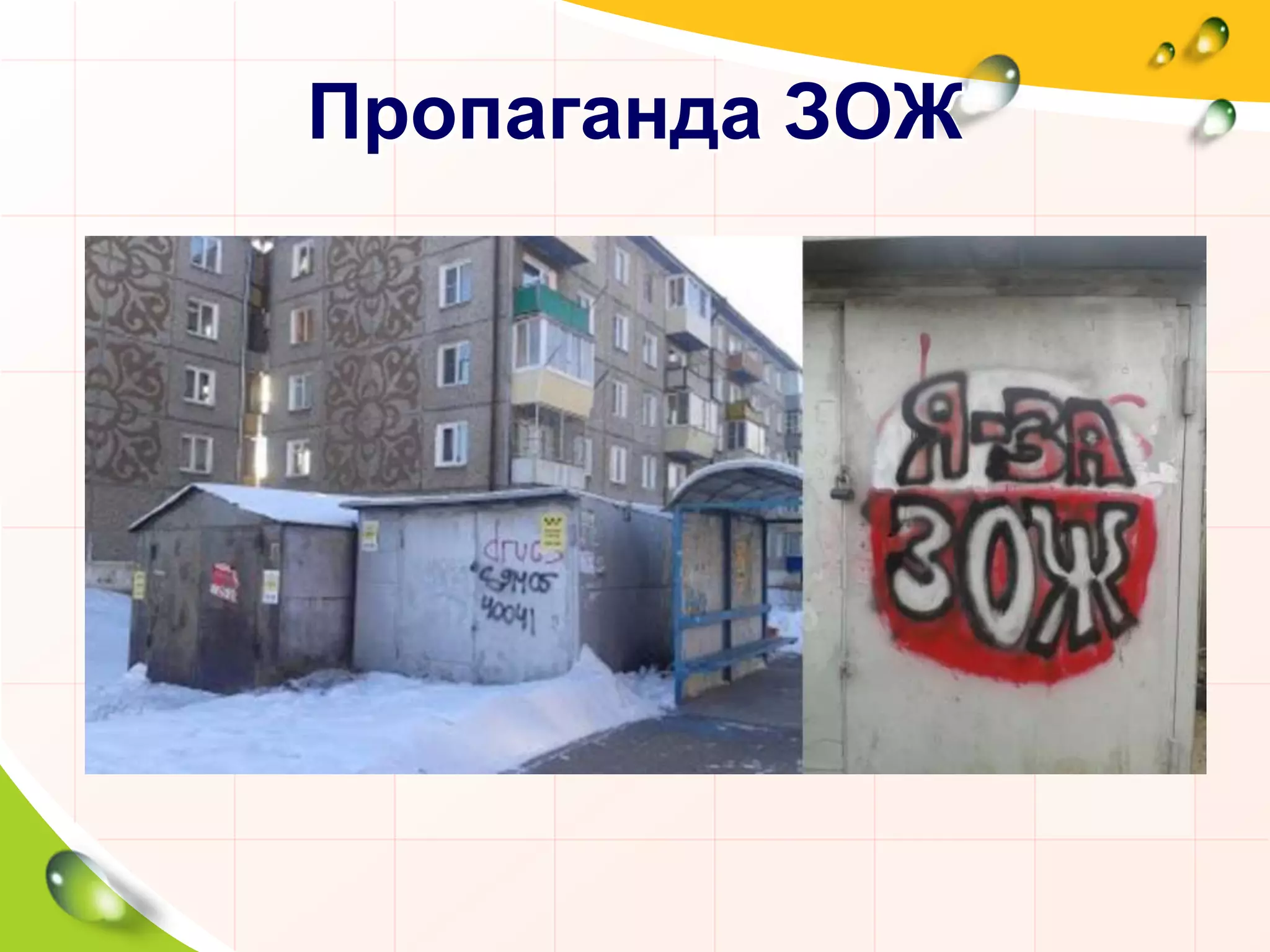 Пропаганда ЗОЖ
 