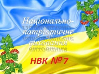 Prezentatsia patriotichne vikhovannya