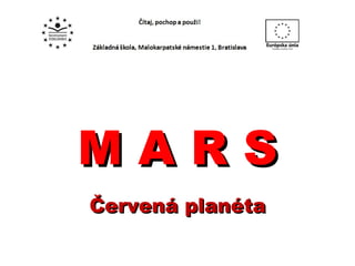 M A R S Červená planéta 