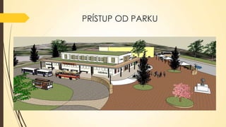 PRÍSTUP OD PARKU

 