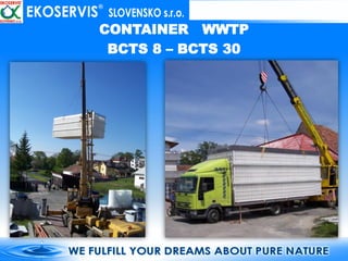Container Wwtp EKOSERVIS Slovakia - Products presentation - Residential & Container ...