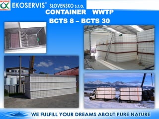 Container Wwtp EKOSERVIS Slovakia - Products presentation - Residential & Container ...