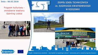 Mobilnośc kadry ZST w ramach programu Erasmus+