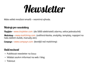 Photo by Jason A. Howie - Creative Commons Attribution License https://www.flickr.com/photos/40493340@N00 Created with Haiku Deck
Sociální
média
 