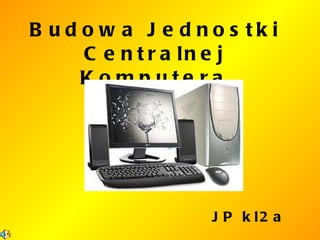 Budowa Jednostki Centralnej Komputera JP kl2a 