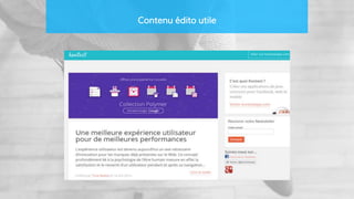 Contenu édito utile
 