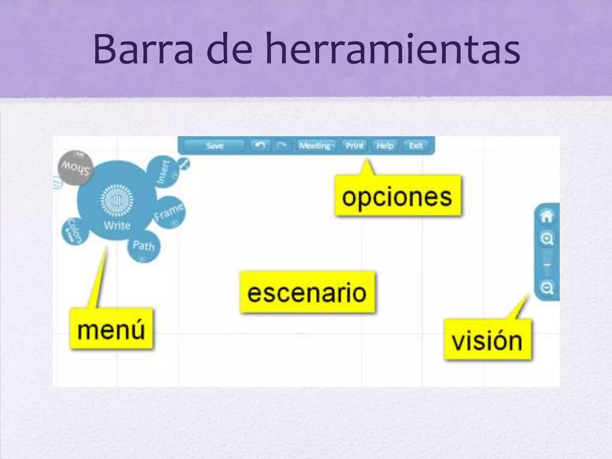 Barra de herramientas