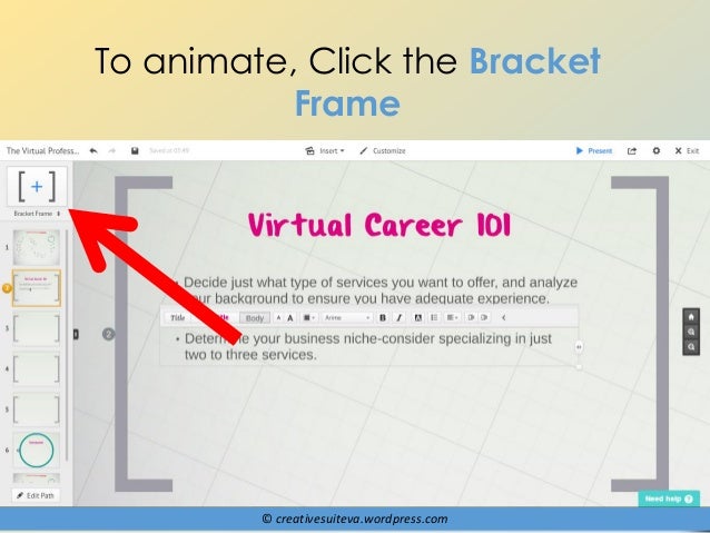 animations in prezi