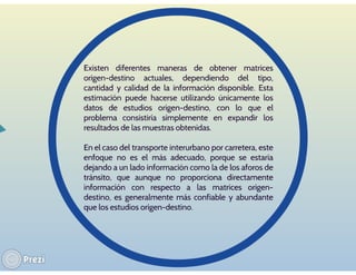 DEMANDA DE TRÁNSITO