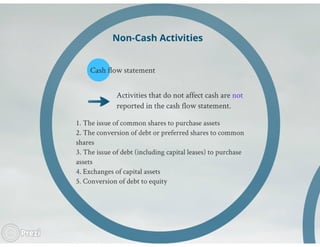 cash flow statement