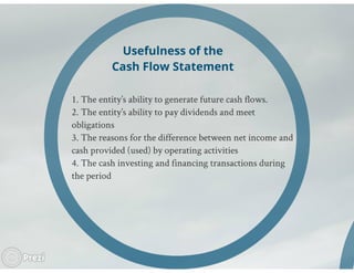 cash flow statement