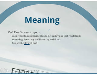 cash flow statement
