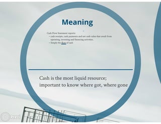 cash flow statement