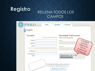 RELLENA TODOS LOS
CAMPOS.
 