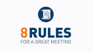 8 meetings rules by Google CEO Eric Schmidt - Prezi
