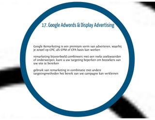 Websem presentatie Infosessie Display & Affiliate marketing 27112012