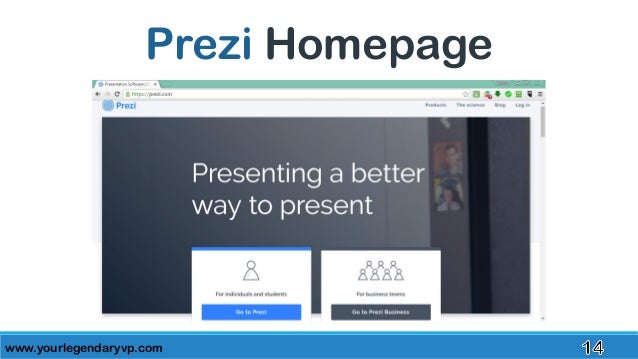 how to use prezi