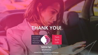 THANK YOU!
Szilvia Egri
@SzilviaE44
www.linkedin.com/in/szilviaegri
 