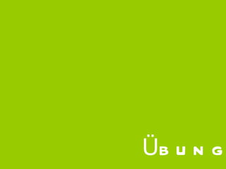 Übung 