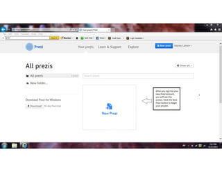 How to Use Prezi: A Planning 10 Project