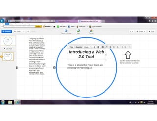 How to Use Prezi: A Planning 10 Project