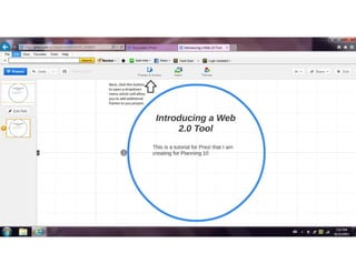 How to Use Prezi: A Planning 10 Project