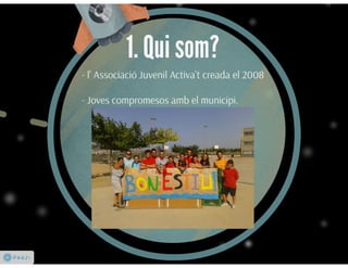 Presentaciò projecte casal activa't