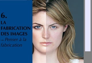 INSERT
IMAGE
PHOTOS
HOP
6.
LA
FABRICATION
DES IMAGES
→ Penser à la
fabrication