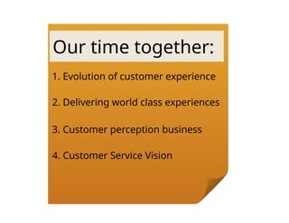 Creating World Class Customer Experiences For Your Tourism Business