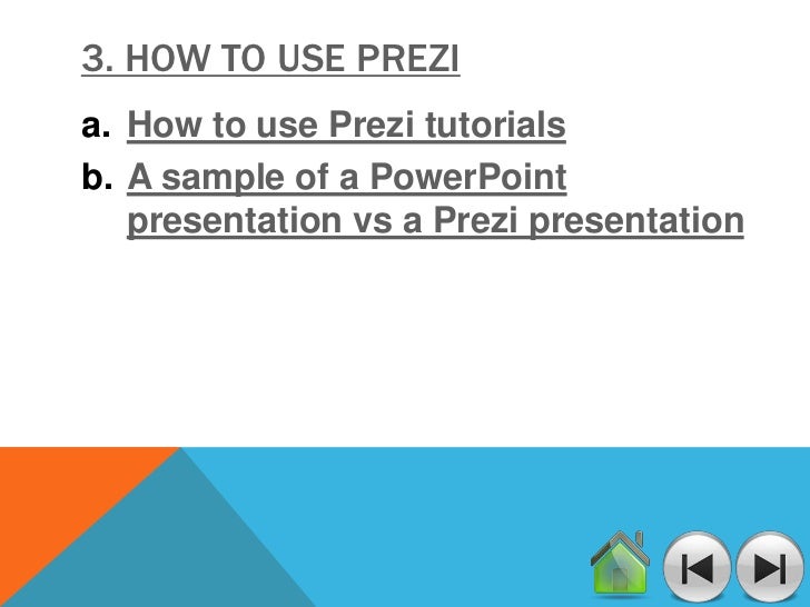 Prezi presentation