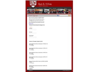 Red & White Student Organization - CASE ASAP Organizational Master's Class